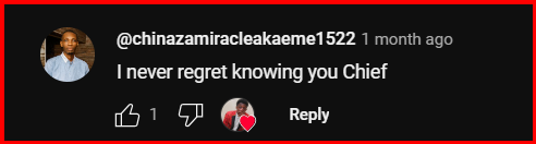 Community comment