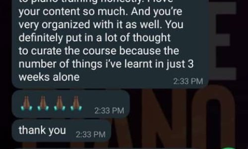 Student feedback